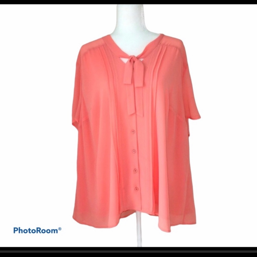 Ryan Wythe top tie neck button down size 2…